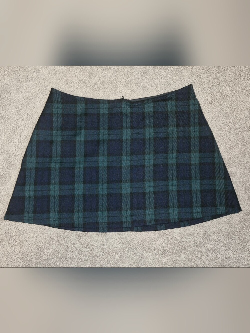 Vintage Lip Service Tartan Mini Skirt